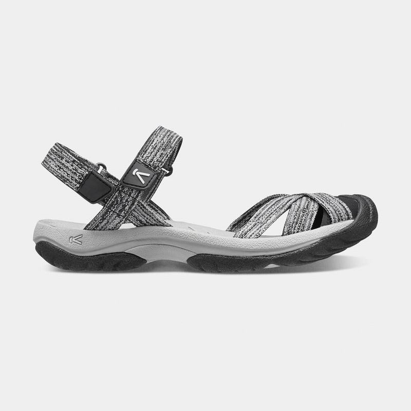 Buy Keen Bali Strap Womens Sandals Grey/Black (5048-BQLCK)